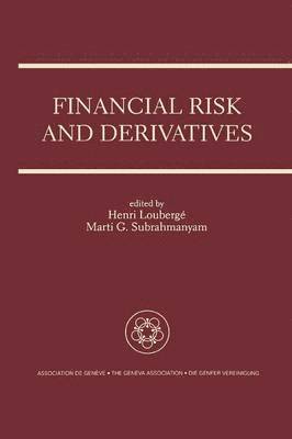 Financial Risk and Derivatives 1