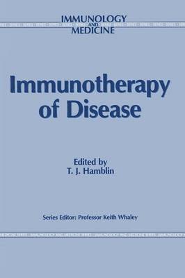 Immunotherapy of Disease 1