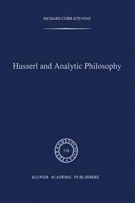 Husserl and Analytic Philosophy 1