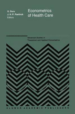G. Duru, Jean H. Paul Paelinck - Econometrics of Health Care, Häftad