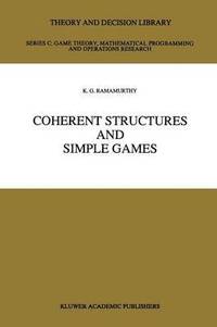 bokomslag Coherent Structures and Simple Games