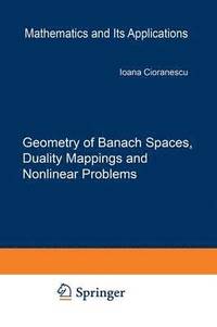 bokomslag Geometry of Banach Spaces, Duality Mappings and Nonlinear Problems