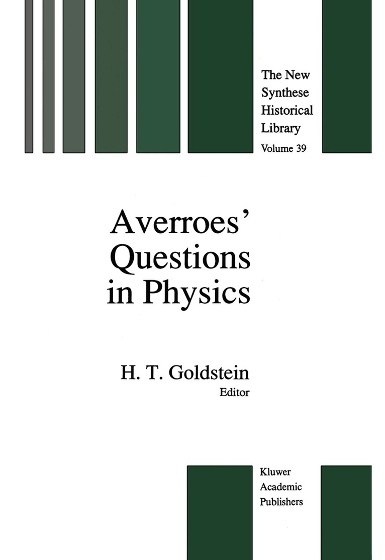 Averroes’ Questions in Physics, Häftad