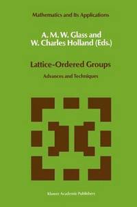 bokomslag Lattice-Ordered Groups