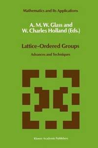 bokomslag Lattice-Ordered Groups