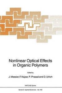 bokomslag Nonlinear Optical Effects in Organic Polymers