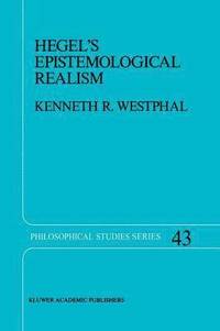 bokomslag Hegels Epistemological Realism