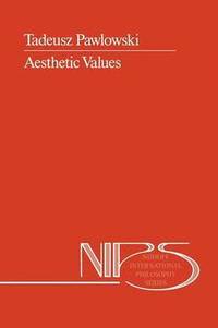 bokomslag Aesthetic Values