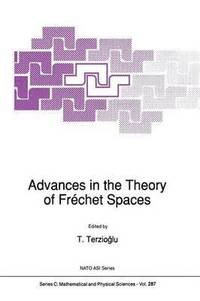 bokomslag Advances in the Theory of Frchet Spaces