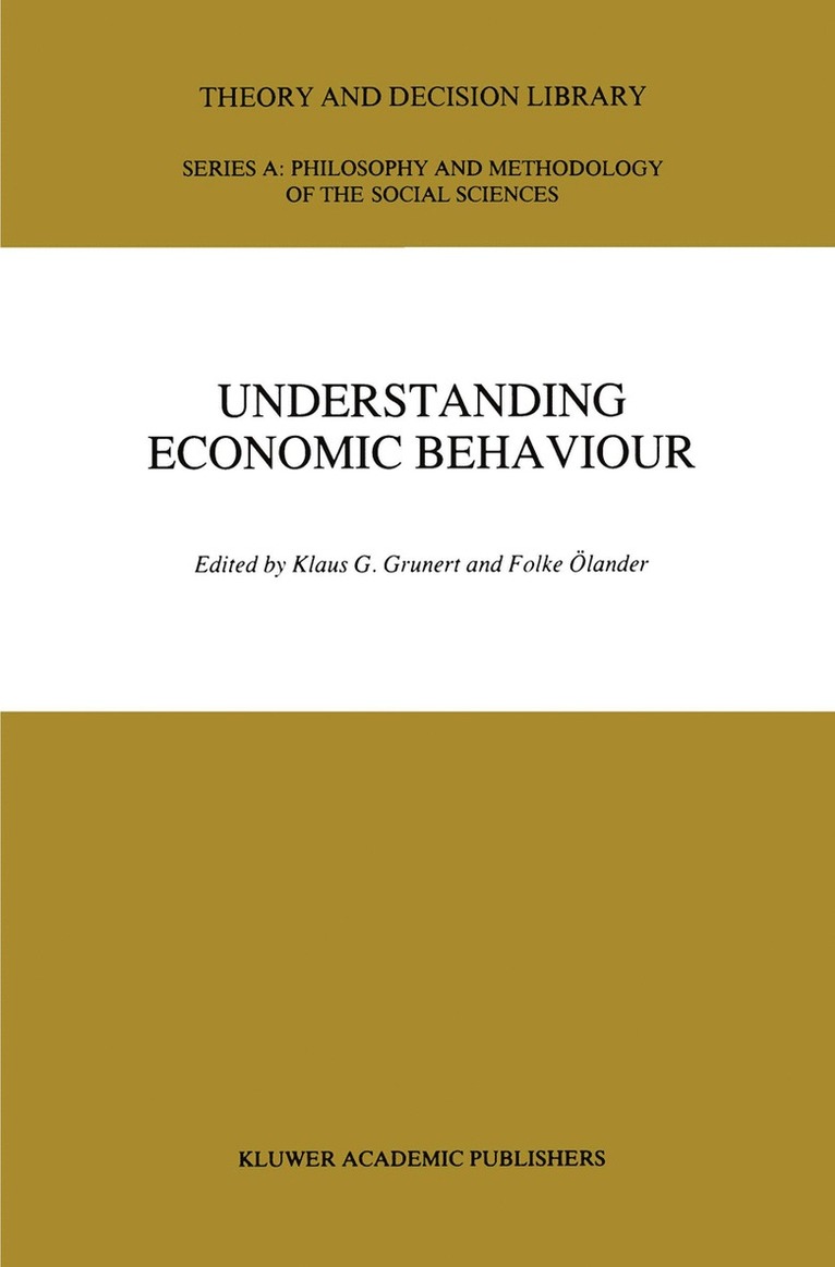 Understanding Economic Behaviour 1