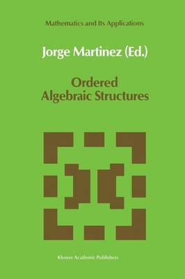 bokomslag Ordered Algebraic Structures