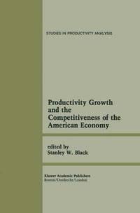 bokomslag Productivity Growth and the Competitiveness of the American Economy