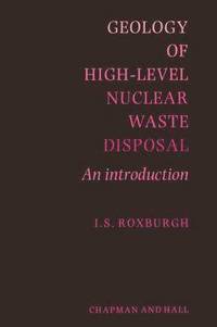 bokomslag Geology of High-Level Nuclear Waste Disposal