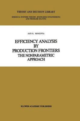 Efficiency Analysis by Production Frontiers 1