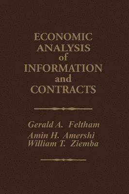 Economic Analysis of Information and Contracts 1