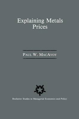 Explaining Metals Prices 1