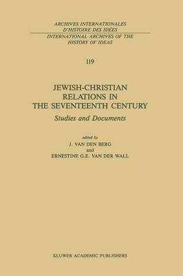 bokomslag Jewish-Christian Relations in the Seventeenth Century