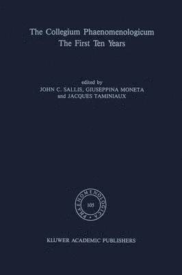 Collegium Phaenomenologicum, The First Ten Years