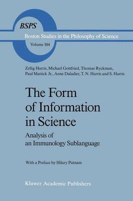 The Form of Information in Science 1