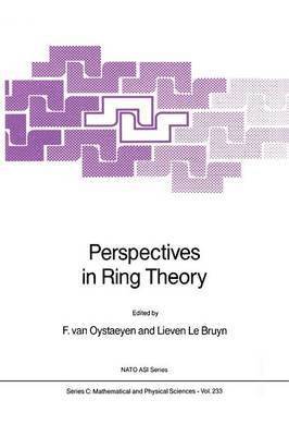 Perspectives in Ring Theory 1