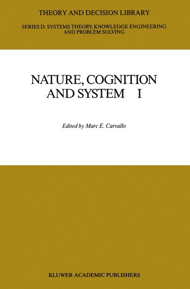 M.E. Carvallo - Nature, Cognition and System I, Häftad