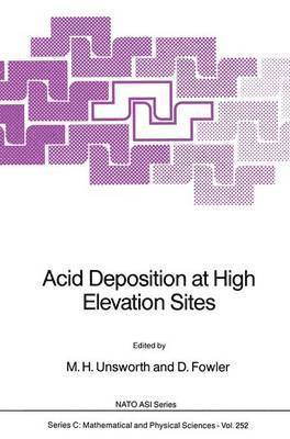 bokomslag Acid Deposition at High Elevation Sites