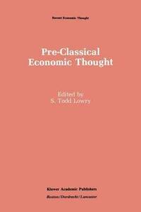 bokomslag Pre-Classical Economic Thought