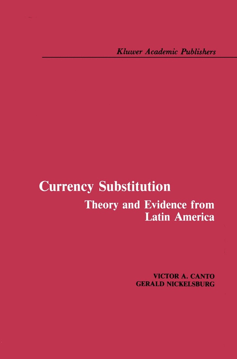 Currency Substitution 1