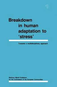 bokomslag Breakdown in Human Adaptation to 'Stress'