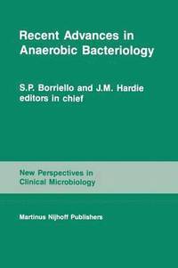 bokomslag Recent Advances in Anaerobic Bacteriology