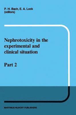 bokomslag Nephrotoxicity in the Experimental and Clinical Situation