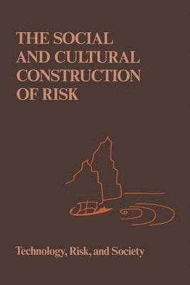 bokomslag The Social and Cultural Construction of Risk