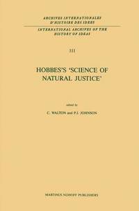 bokomslag Hobbess Science of Natural Justice