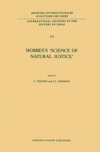 bokomslag Hobbes's 'Science of Natural Justice'