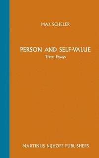 bokomslag Person and Self-Value