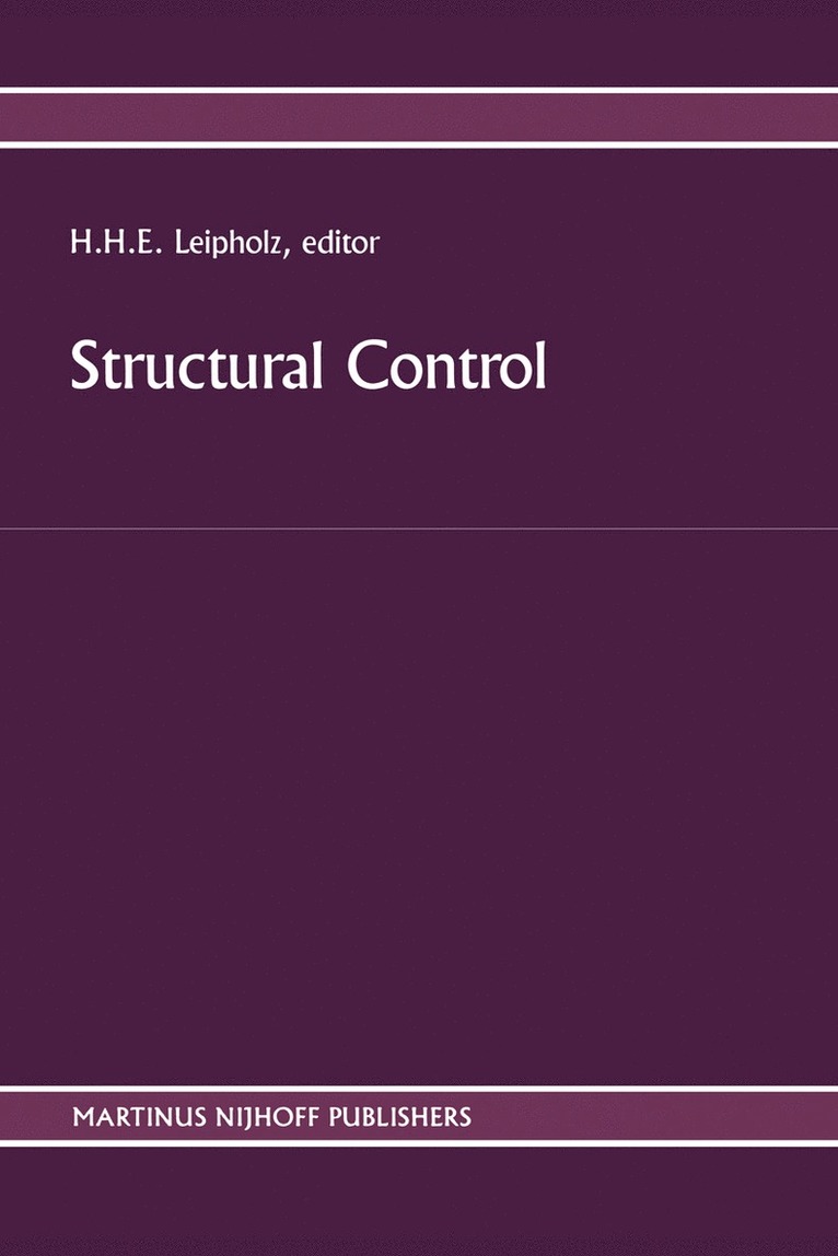 U. Leipholz - Structural Control, Häftad