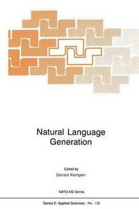 bokomslag Natural Language Generation