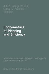 bokomslag Econometrics of Planning and Efficiency