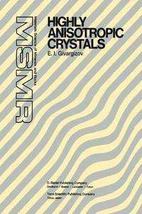 bokomslag Highly Anisotropic Crystals