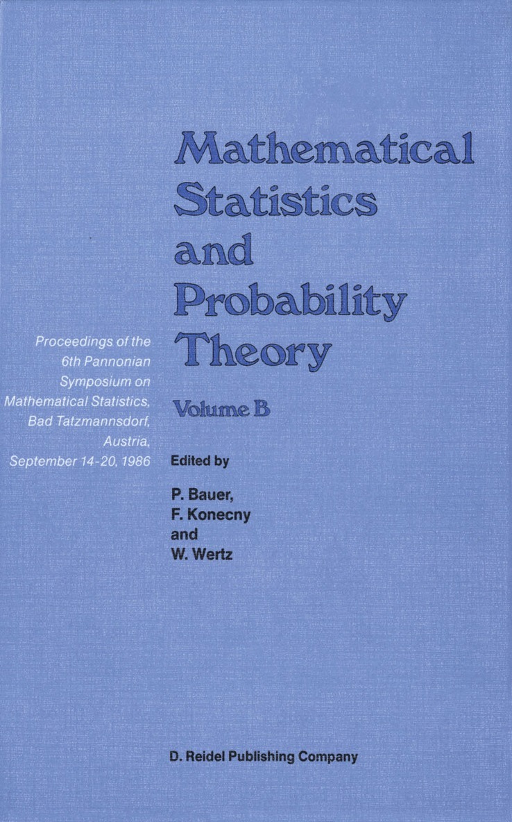 Mathematical Statistics and Probability Theory 1