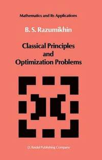 bokomslag Classical Principles and Optimization Problems