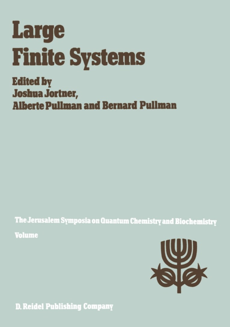 Joshua Jortner, A. Pullman - Large Finite Systems, Häftad