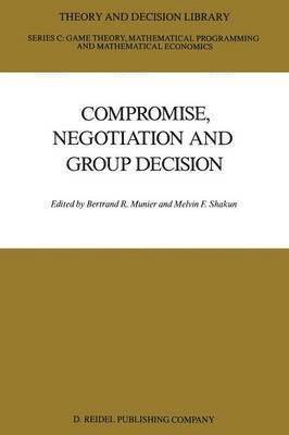 bokomslag Compromise, Negotiation and Group Decision