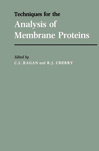 bokomslag Techniques for the Analysis of Membrane Proteins