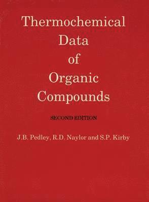 bokomslag Thermochemical Data of Organic Compounds