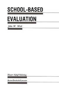 bokomslag School-Based Evaluation