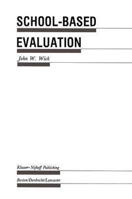 bokomslag School-Based Evaluation