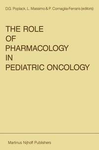 bokomslag The Role of Pharmacology in Pediatric Oncology