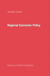 bokomslag Regional Economic Policy