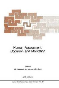 bokomslag Human Assessment: Cognition and Motivation